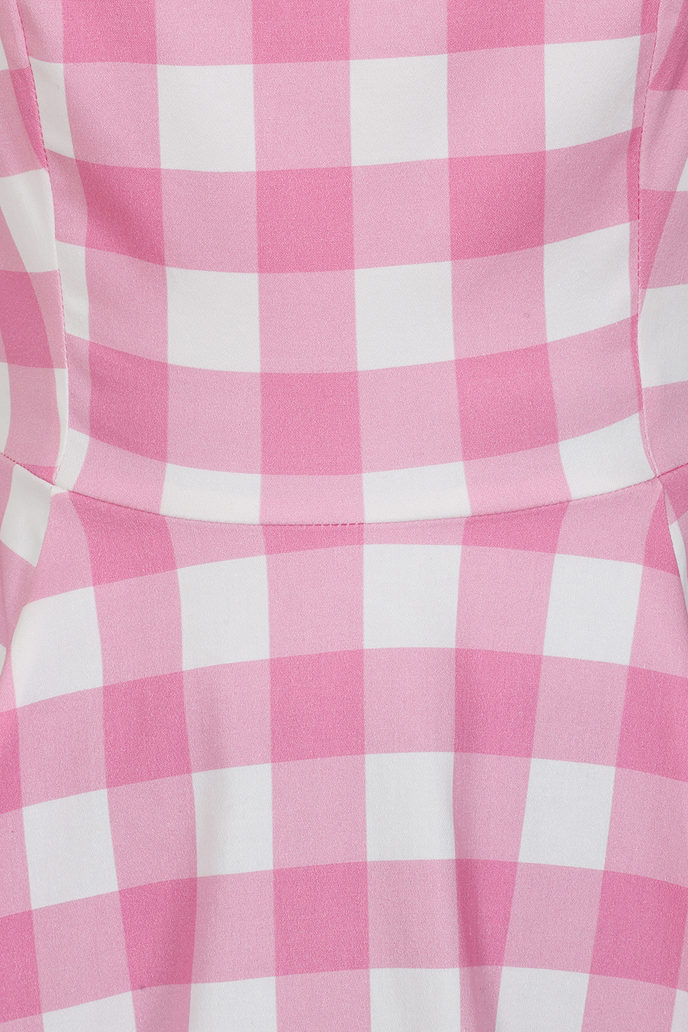 Pink Meadow Check Dress